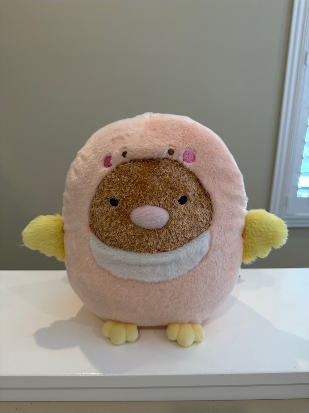 NWT 9.5” San-x Sumikko Gurashi TONKATSU Everyone Playing Birdies Plush